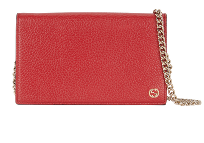 Gucci Wallet On Chain, front view